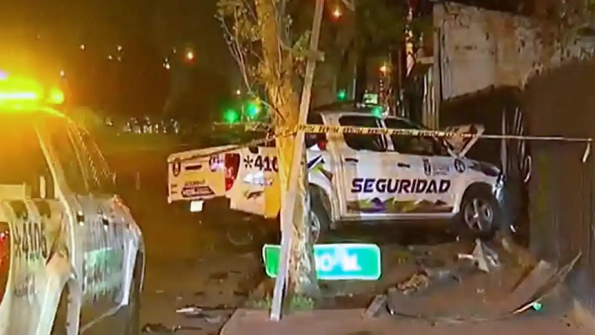 Vehículo de «Seguridad Ciudadana» de Estación Central es impactado por conductor ebrio