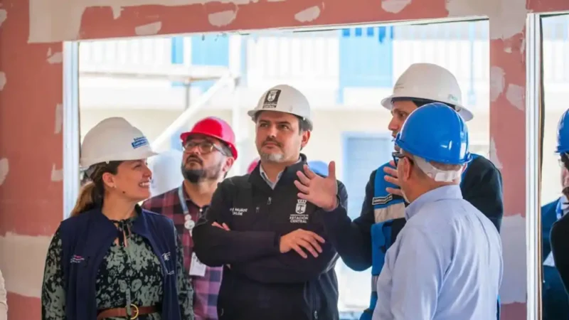 Autoridades visitaron proyecto inmobiliario «Maestranza II» en Estación Central