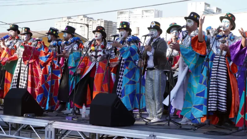 Vecinos de Estación Central disfrutaron del «1° Festival Internacional de Murgas»