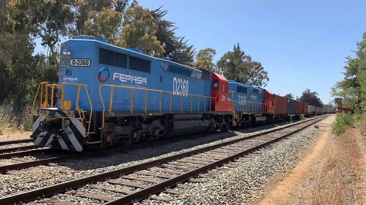 Por obras del Melitren, el tren de carga al puerto no pasará por Maipú durante dos años