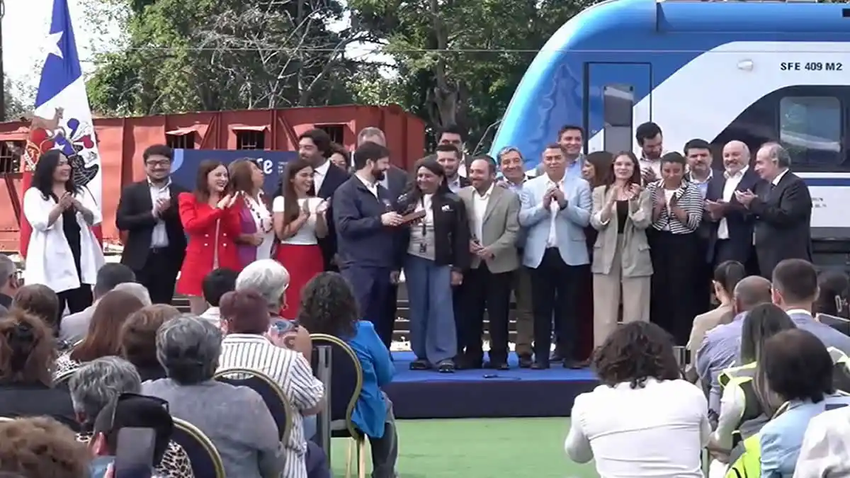 Presidente Boric dio inicio a las obras del tren Alameda-Melipilla