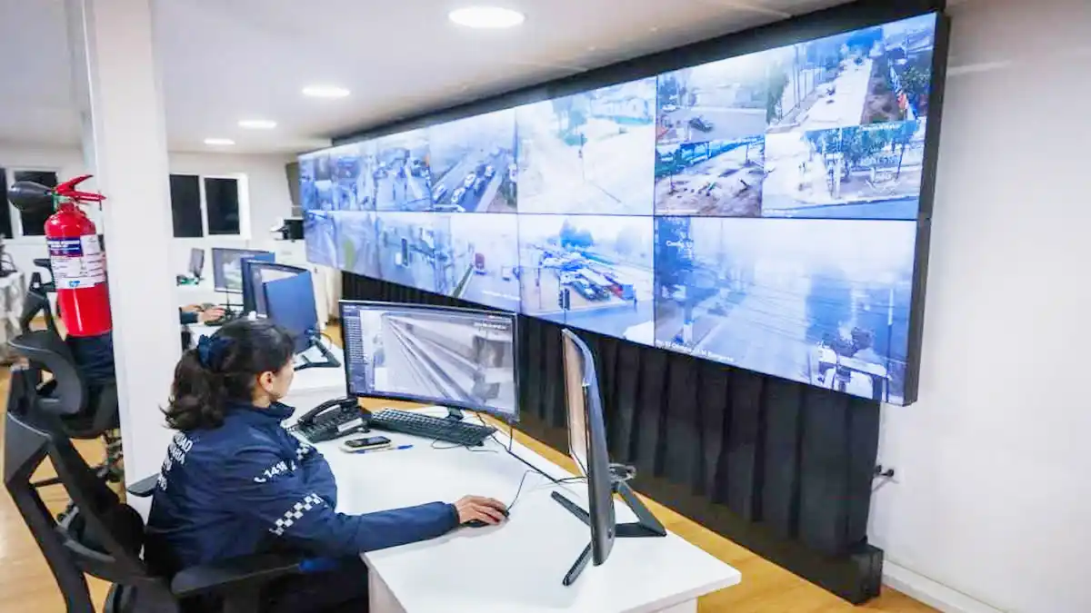 Inauguran 101 cámaras de televigilancia en Maipú 2 Camara televigilancia maipu