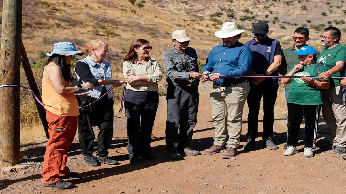 Quebrada de la Plata inauguración