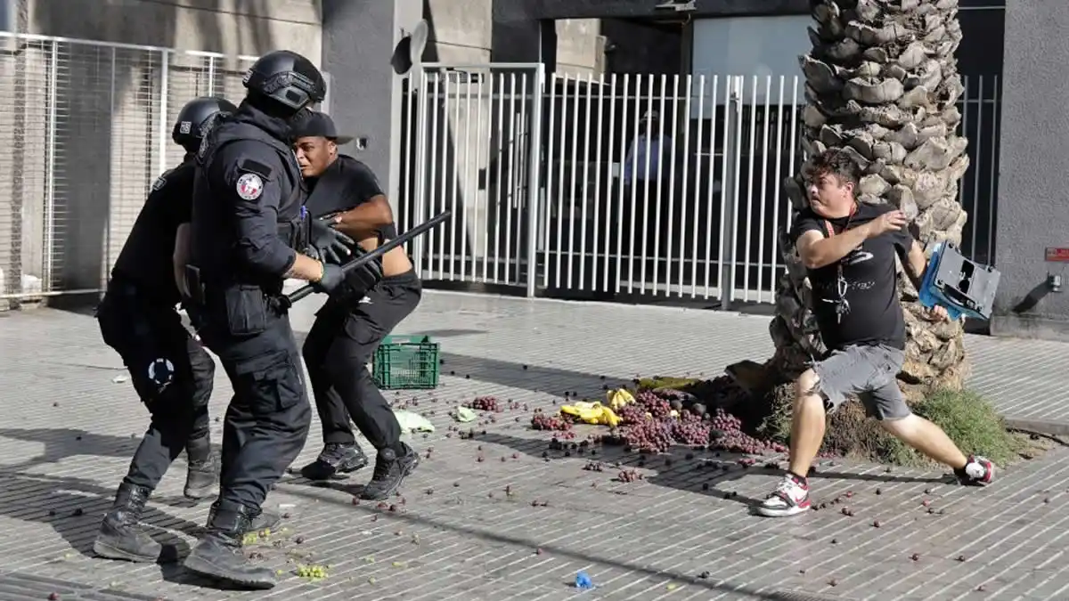 agresión a guardia