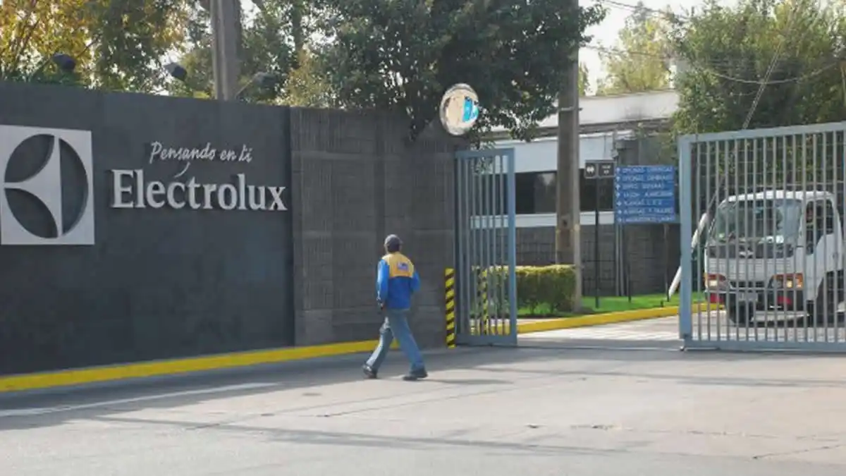 Entrada de la planta Electrolux