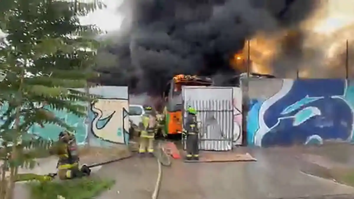 incendio estacion central