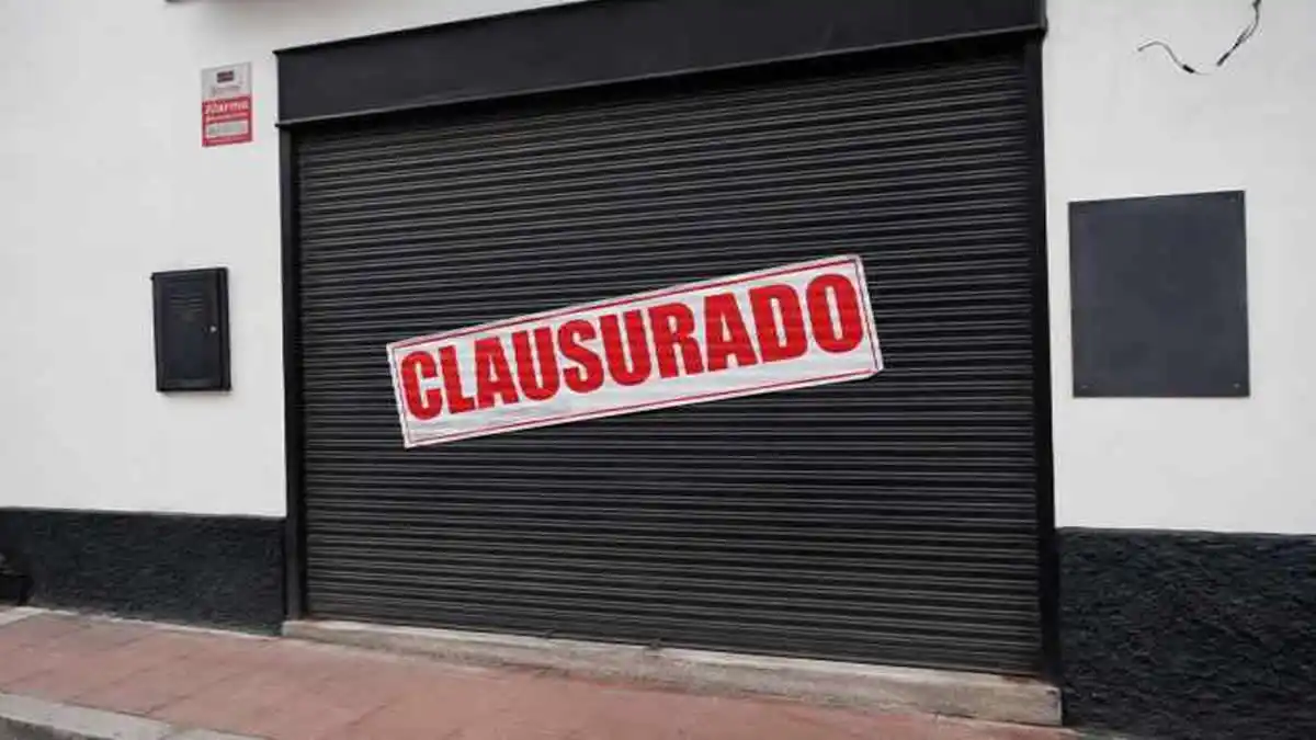 Corte ratifica clausura de inmueble por deuda de patentes en Estación Central 2 local clausurado