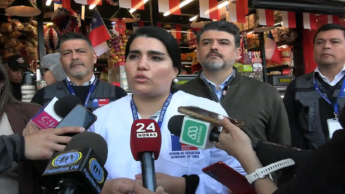 Fiestas Patrias: Masivo operativo en Estación Central termina con sumarios y decomiso de carnes y lácteos 1 decomizo 2